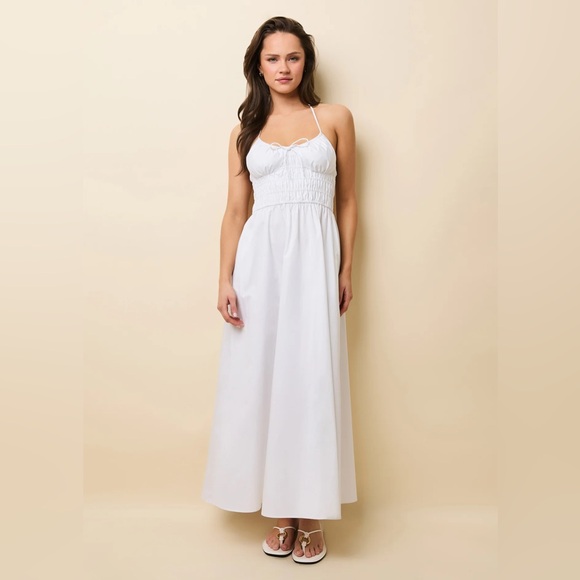 NWT Solid & Striped Lolita Dress Optic White - Small